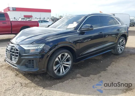 2019 Audi Q8 55 Premium из США, поврежденный, VIN WA1CVAF10KD015009